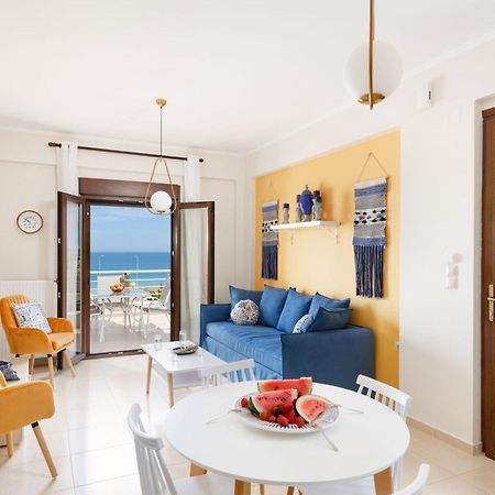 "Peach" - Sea View Maisonette By Sky Hill Resorts Pangalochori Exterior foto